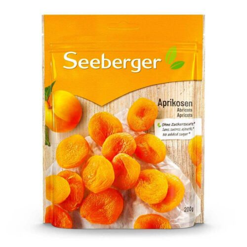 Seeberger Apricots 200g, flavorful snack