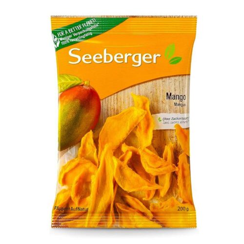 Seeberger Mango Strips Dried 200g