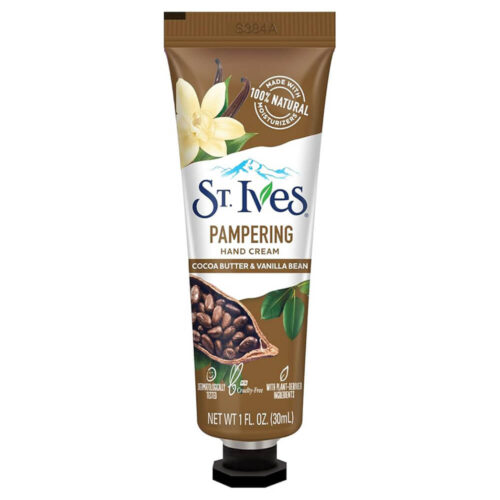 St. Ives Pampering Hand Cream With Cocoa Butter And Vanilla Bean