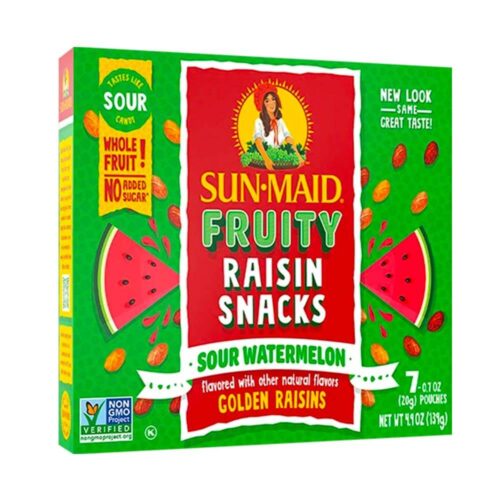 Sun-Maid Fruity Raisin Snack Sour Watermelon