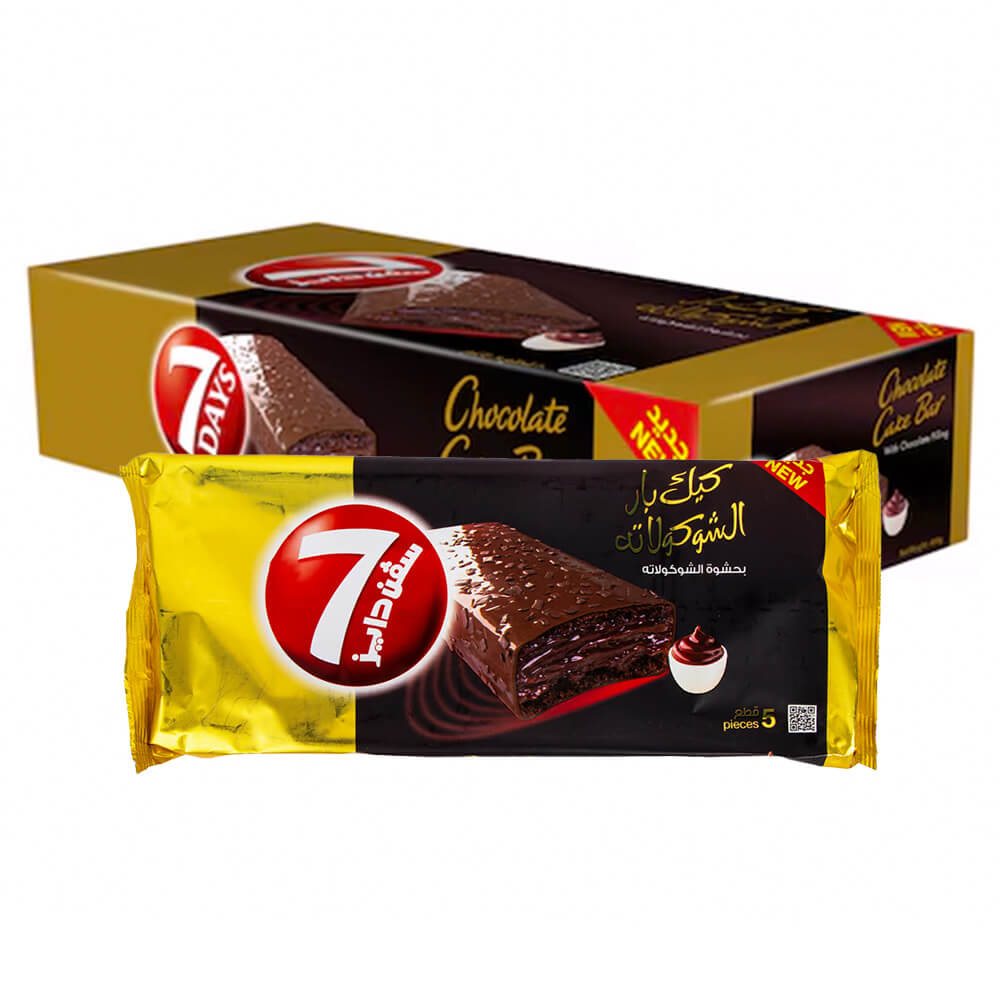 سفن دايز كيك بالشوكولاتة 8x400جم
