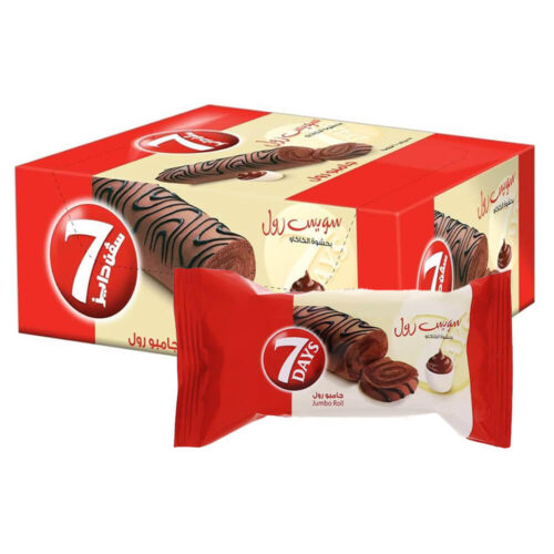 7 Days Swiss Roll Jumbo Choco 6x55g