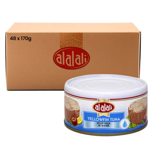 لحم تونة يلوفين بالماء 48x170جم