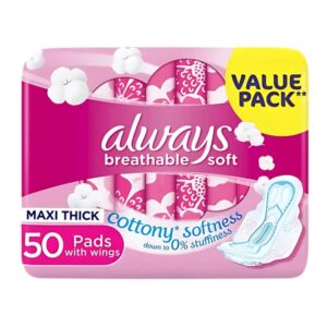 Always Maxi Thick Day 50 pads