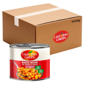 فاصوليا مطبوخة كالفورنيا 12x220جم