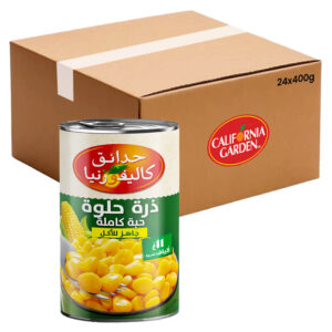 حدائق كاليفورنيا ذرة حلوة 24x400جم