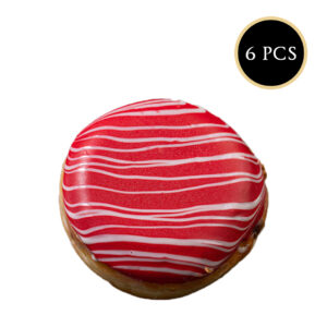 Donut Berliner Regular Strawberry 6pcs