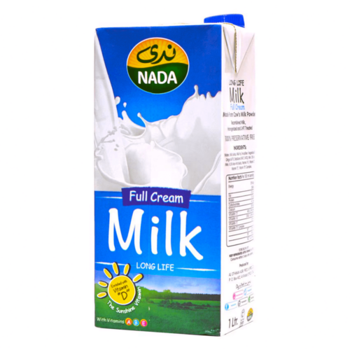 Nada UHT milk full cream 1ltr