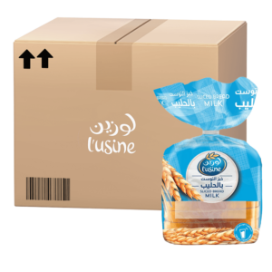 لوزين خبز شرائح بالحليب 12x275جم