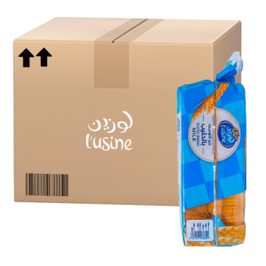 لوزين خبز شرائح بالحليب 6x600جم