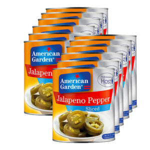 American Garden Jalapeno Pepper Sliced 12x160oz