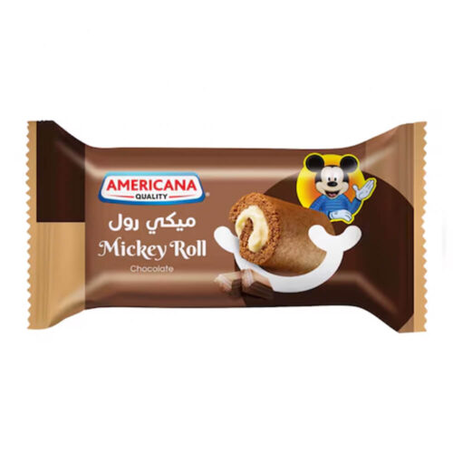 Americana Swiss Roll- Chocolate Mickey Mouse Edition