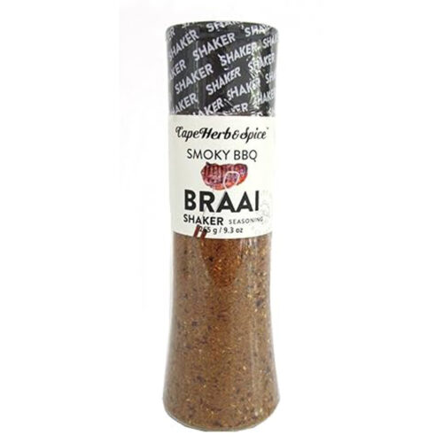 Cape Herb Spice Smoky BBQ Braai Shaker Seasoning 265g