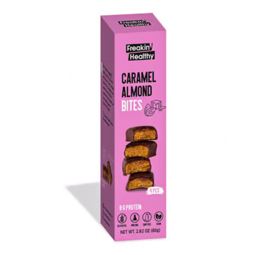 Freakin Healthy Caramel Almond Bites