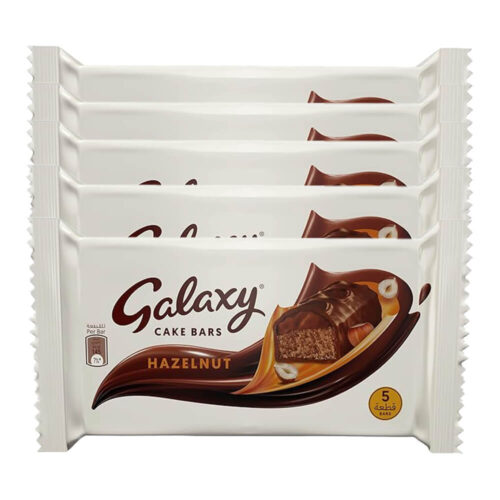 Galaxy Cake Bars Hazelnut