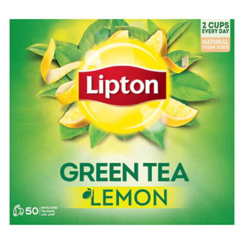 Lipton Green Tea Lemon 50 tea bags