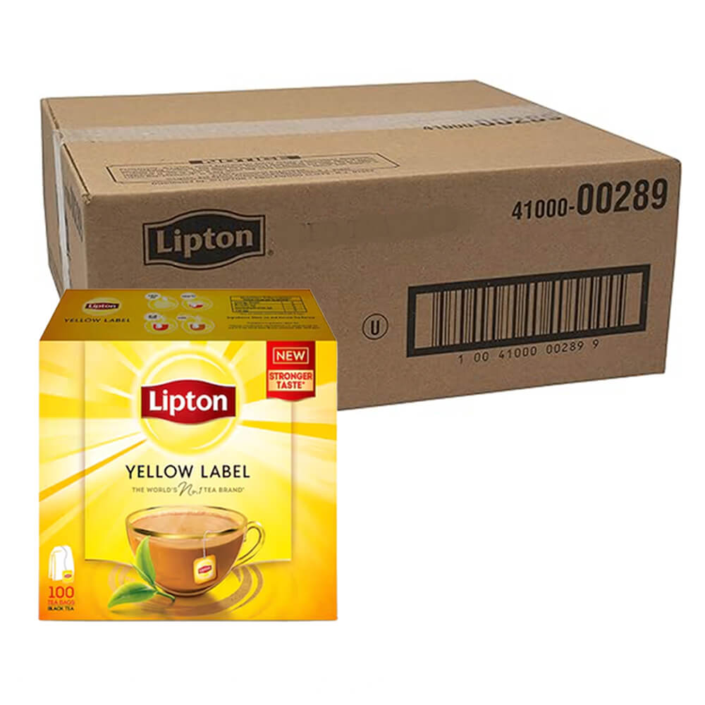 شاي ليبتون 100 كيس12x