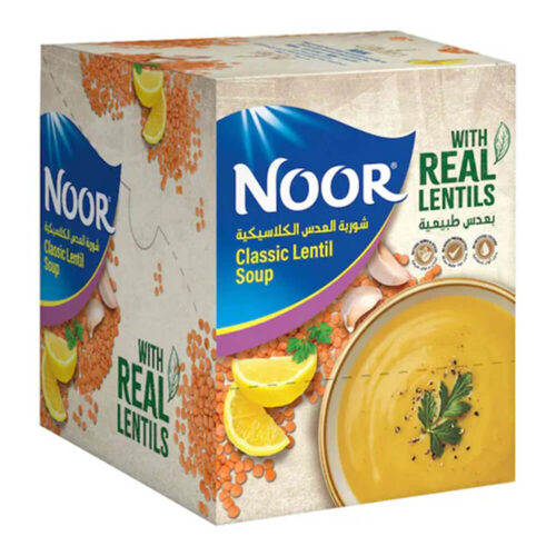 Noor Classic Lentil Soup 80g Pack of 12
