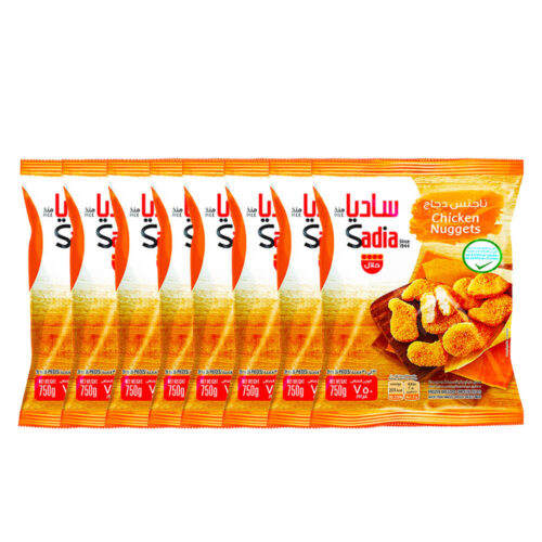 قطع دجاج مقلية ساديا 8x750جم