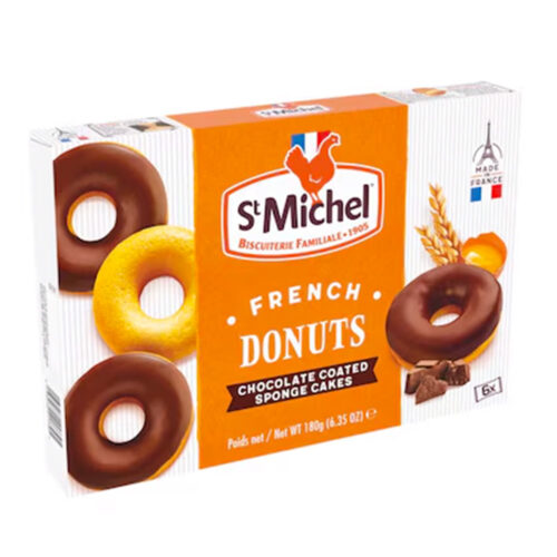 St Michel French Doonuts Chocolate Coated Cakes