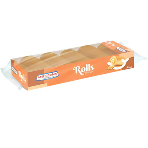 Americana Swiss Rolls- Orange