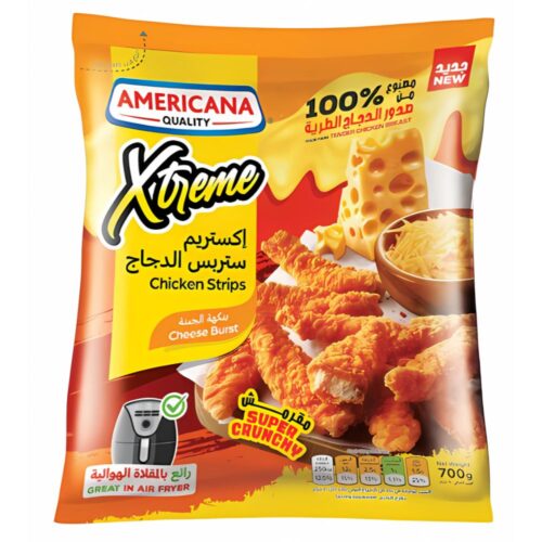 Americana Xtreme Crispy Cheese Strips 700g