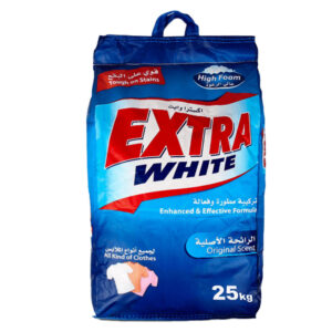 Extra White Detergent Powder 25kg