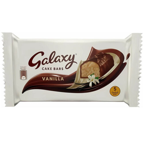 Galaxy Cake Bar Vanilla 5x27g