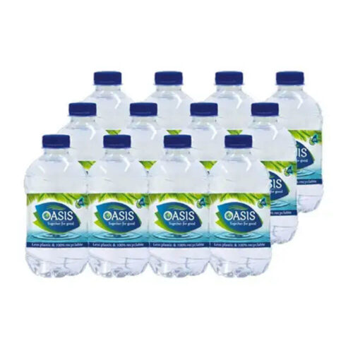 Oasis Natural Drinking Water 12x330ml