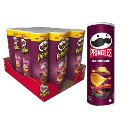 Pringles Barbeque Chips Large Box 19 x 165g