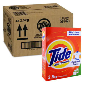 Tide Automatic Powder Laundry Detergent Original Scent 4 x 2.5kg