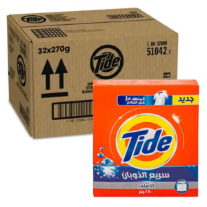 Tide detergent powder original blue 32x270g