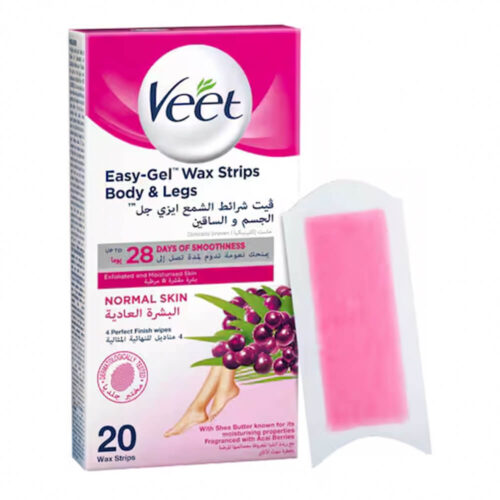 Veet Normal Skin Easy Grip Wax Strip 20pcs