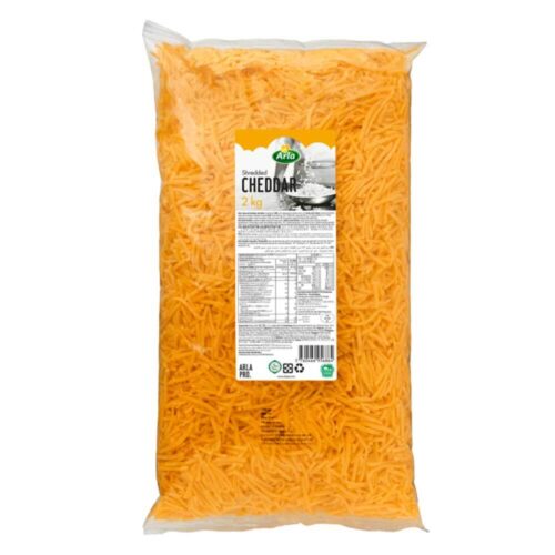 Arla Shredded Cheddar Red