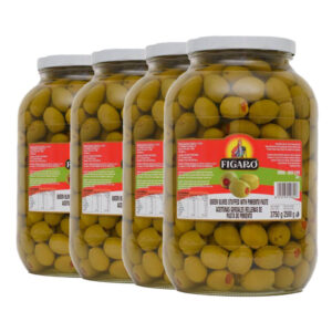 Figaro Spain Stuffed Green Olives 4x3.75kg
