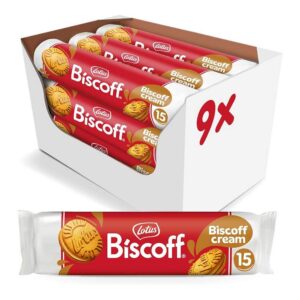 Lotus Biscoff Cream Sandwich Cookie 9x150g