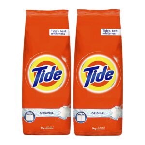 Tide Powder Laundry Detergent 2x9kg