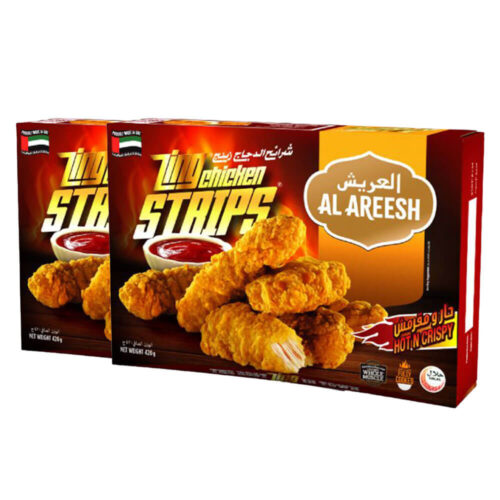 شرائح دجاج زنجر العريش