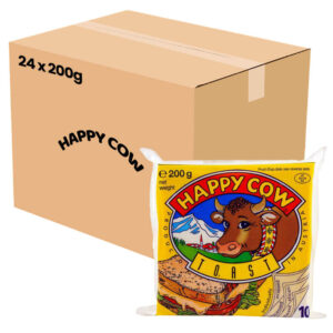 Happy Cow Toast Slice Cheese 24x200g