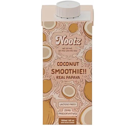 Nootz Coconut Smoothie Real Papaya