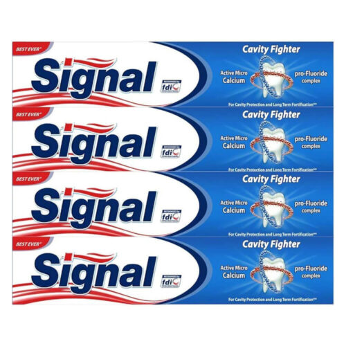 Signal Toothpaste Cavity Fighter 4x75ml