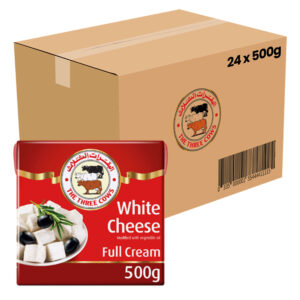 Three Cows White Cheese Full Cream 24 x 500g scaled
