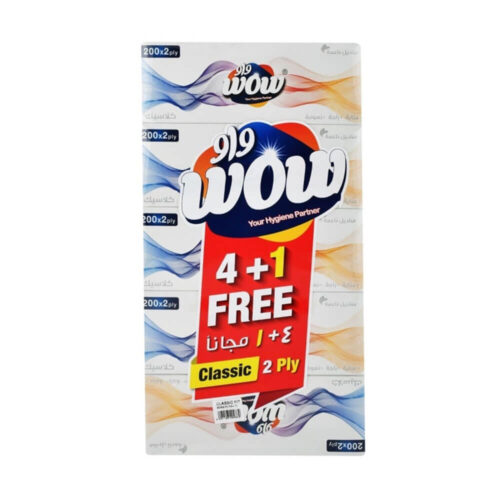 Wow Facial Tissue 2ply