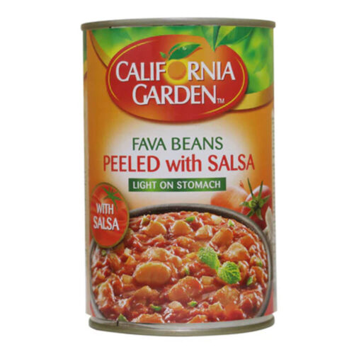 California Garden Peeled Fava Beans w/ Salsa 450g