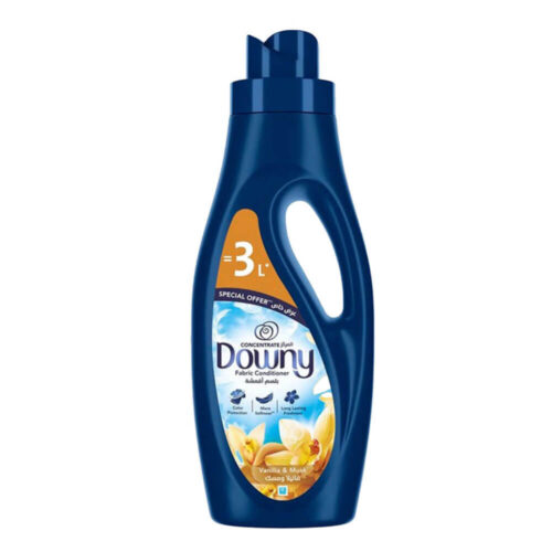 Downy Vanilla and Musk Concentrate Fabric Conditioner 1ltr