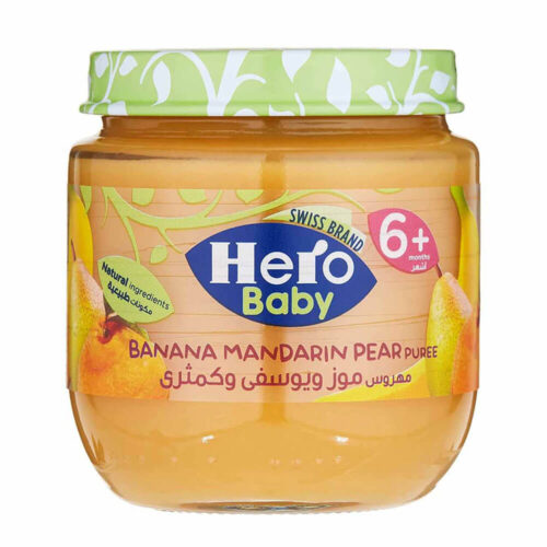 Hero Baby Mandarin And Banana With Pear