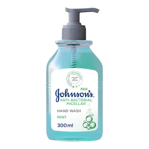 Johnson's Anti-Bacterial Micellar Handwash Mint Small Pack 300ml