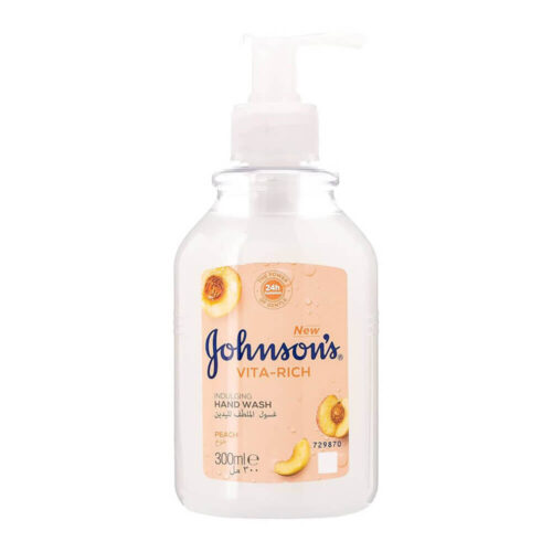 Johnson's Vita-Rich Peach Indulging Handwash 300ml