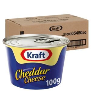 Kraft Cheddar Cheese Can 60x100g