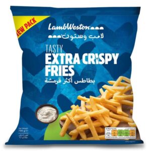 Lamb Weston Seasoned Extra Crispy Fries Chips 750g